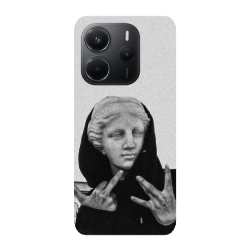 Xiaomi Redmi Note 14 Edgelord Transparent Silicone TPU Θήκη