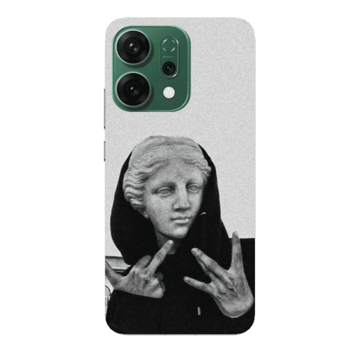 Oppo RENO 14 Edgelord Transparent Silicone TPU Θήκη