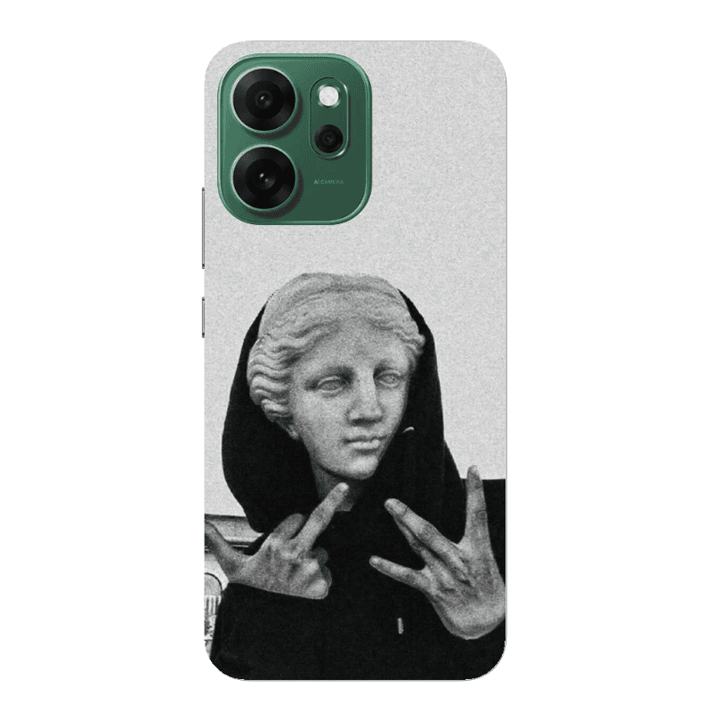 Oppo 14 F Edgelord Transparent Silicone TPU Θήκη
