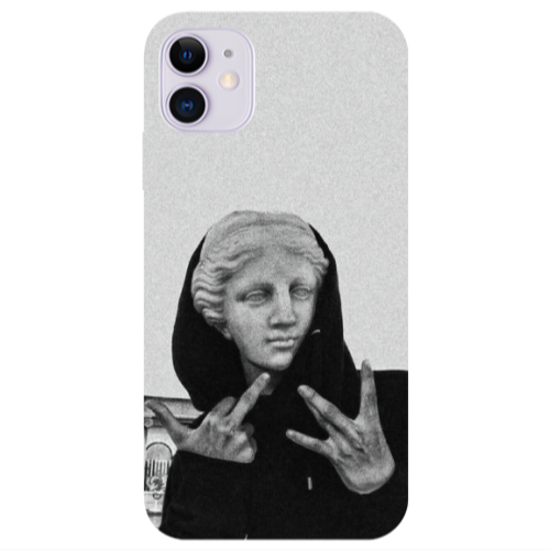 Apple iPhone 11  Edgelord Transparent Silicone TPU Θήκη