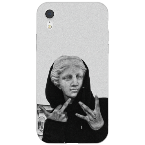 Apple iPhone Xr Edgelord Transparent Silicone TPU Θήκη