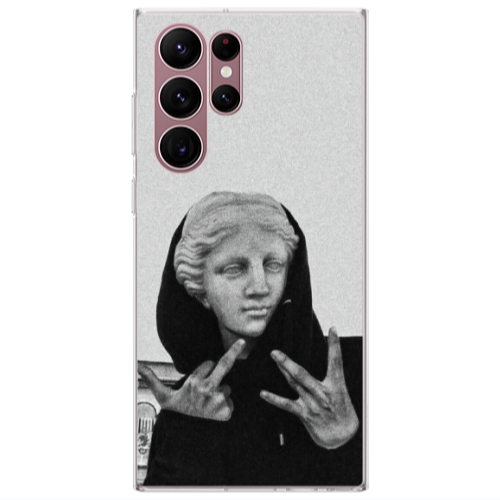 Samsung S22 Ultra Edgelord Transparent Silicone TPU Θήκη