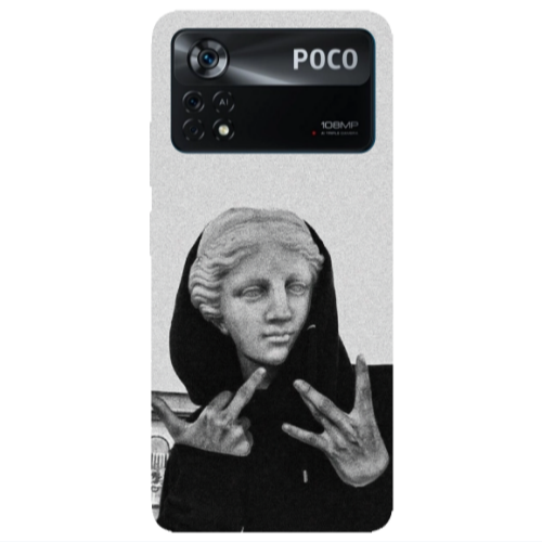 Xiaomi Poco X4 Pro Edgelord Transparent Silicone TPU Θήκη