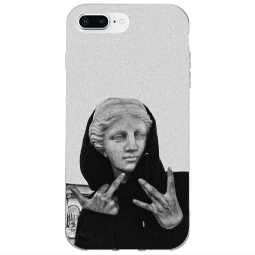 Apple iPhone 7 Plus Edgelord Transparent Silicone TPU Θήκη
