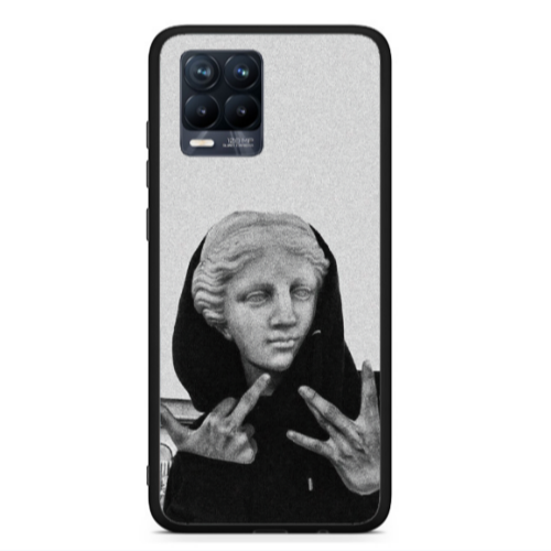 Realme 8  Edgelord Black Glossy Θήκη