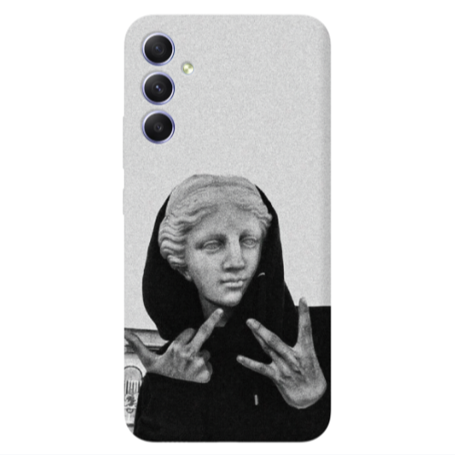 Samsung A34 Edgelord Transparent Silicone TPU Θήκη