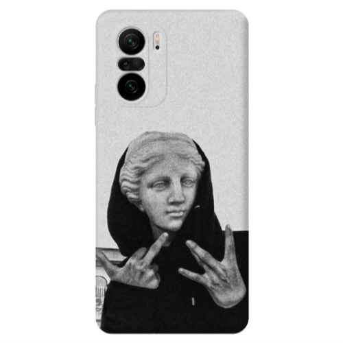 Xiaomi Poco F3 Edgelord Transparent Silicone TPU Θήκη