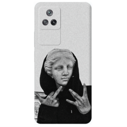 Xiaomi Poco F4 Edgelord Transparent Silicone TPU Θήκη
