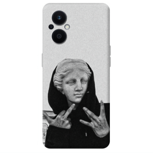 Oppo Reno 7 Lite Edgelord Transparent Silicone TPU Θήκη