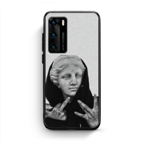 Huawei P40 Edgelord Black Glossy Θήκη