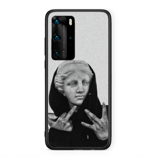 Huawei P40 Pro Edgelord Black Glossy Θήκη