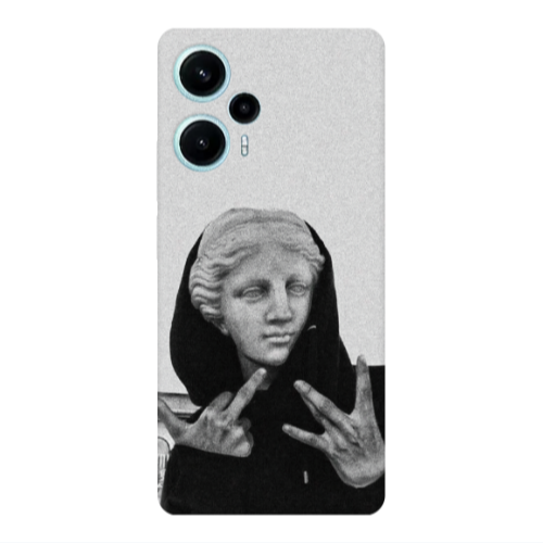 Xiaomi Poco F5 Edgelord Transparent Silicone TPU Θήκη