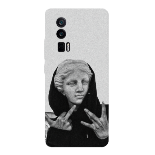 Xiaomi Poco F5 Pro Edgelord Transparent Silicone TPU Θήκη
