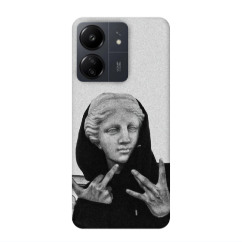 Xiaomi Redmi 13C Edgelord Transparent Silicone TPU Θήκη