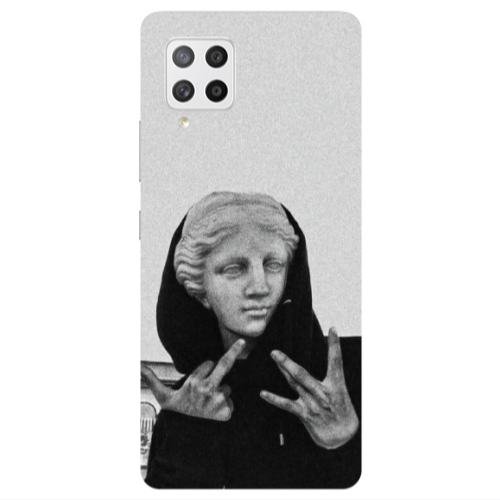 Samsung A42 5G Edgelord Transparent Silicone TPU Θήκη