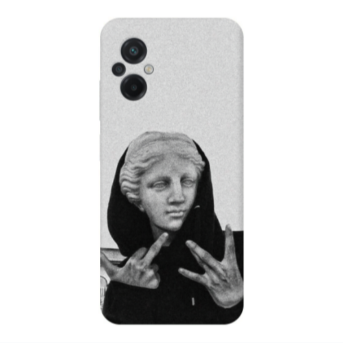 Xiaomi Poco M5 Edgelord Transparent Silicone TPU Θήκη