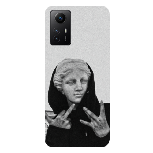 Xiaomi Redmi Note 12s Edgelord Transparent Silicone TPU Θήκη