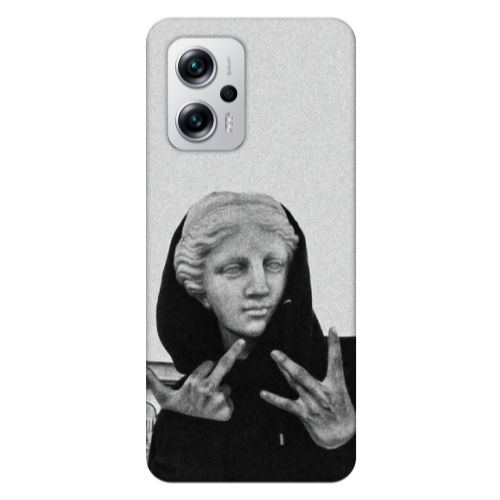 Xiaomi Poco X4 GT Edgelord Transparent Silicone TPU Θήκη
