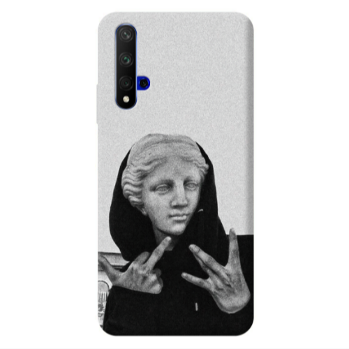 Huawei Nova 5 T Edgelord Transparent Silicone TPU Θήκη