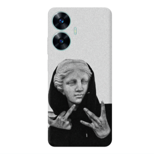 Realme C55 Edgelord Transparent Silicone TPU Θήκη