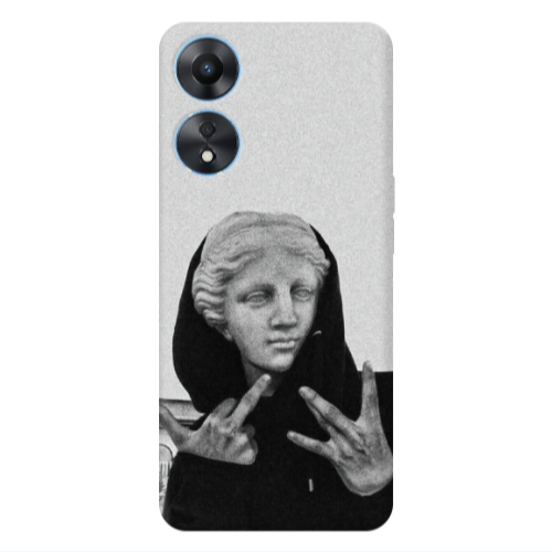 Oppo A 98 Edgelord Transparent Silicone TPU Θήκη