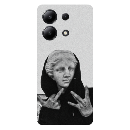 Xiaomi Redmi Note 13 4G Edgelord Transparent Silicone TPU Θήκη