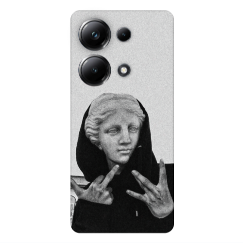 Xiaomi Poco M6 Pro 4G Edgelord Transparent Silicone TPU Θήκη