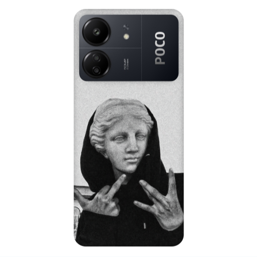 Xiaomi Poco C65 Edgelord Transparent Silicone TPU Θήκη