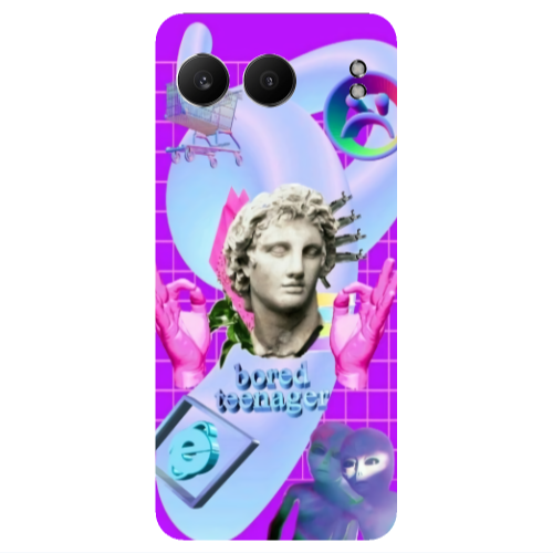 Oneplus Nord 4 Bored Teenager Transparent Silicone TPU Θήκη