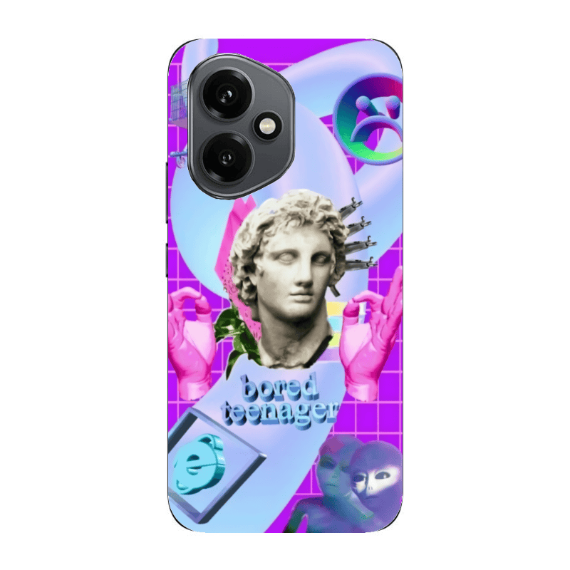 Honor Magic 400 Bored Teenager Transparent Silicone TPU Θήκη