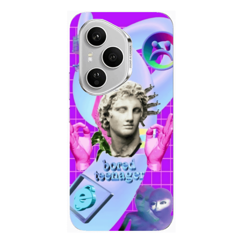Honor Magic 400 Pro Bored Teenager Transparent Silicone TPU Θήκη