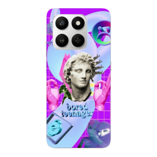 Honor Magic 400 Smart Bored Teenager Transparent Silicone TPU Θήκη