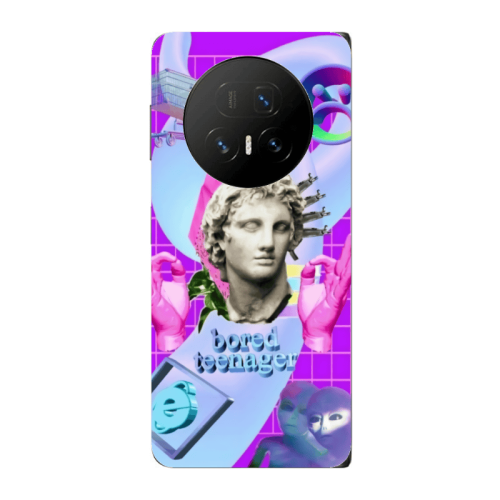 Honor Magic V5 Bored Teenager Transparent Silicone TPU Θήκη
