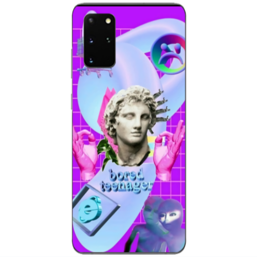 Samsung S20 Plus Bored Teenager Transparent Silicone TPU Θήκη