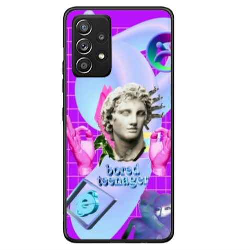 Samsung A53 Bored Teenager Black Glossy Θήκη