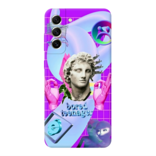 Samsung S22 Plus Bored Teenager Transparent Silicone TPU Θήκη