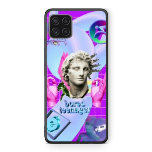 Samsung A22 4G Bored Teenager Black Glossy Θήκη