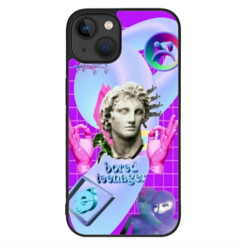 Apple iPhone 13 Mini Bored Teenager Black Glossy Θήκη