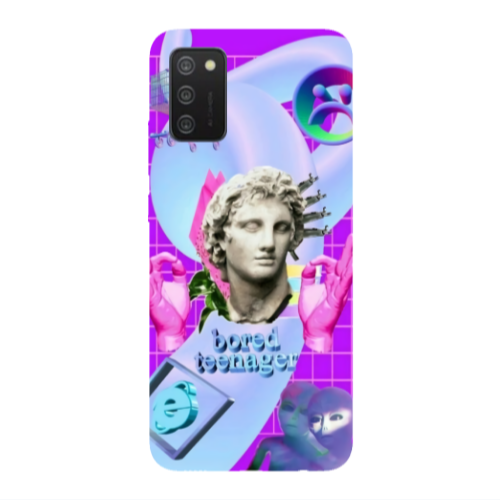 Samsung A03S Bored Teenager Transparent Silicone TPU Θήκη