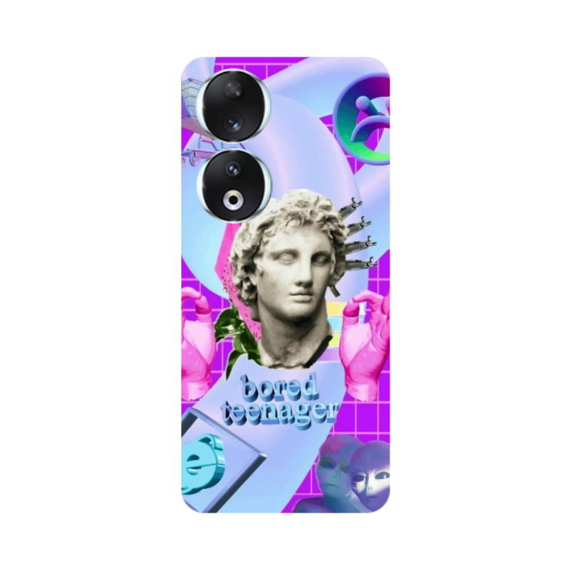 Honor 90 5G Bored Teenager Transparent Silicone TPU Θήκη