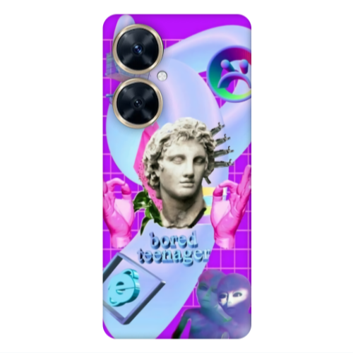 Huawei Nova 11i Bored Teenager Transparent Silicone TPU Θήκη