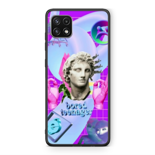 Samsung A22 5G Bored Teenager Black Glossy Θήκη