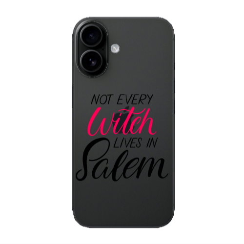 Apple Iphone 16 plus Not every witch lives in salem Transparent Silicone TPU Θήκη