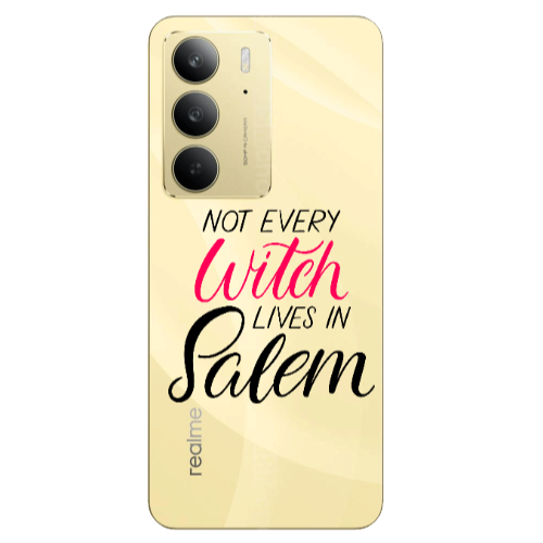 Realme C 75 Not every witch lives in salem Transparent Silicone TPU Θήκη