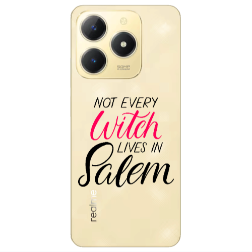 Realme C61 Not every witch lives in salem Transparent Silicone TPU Θήκη
