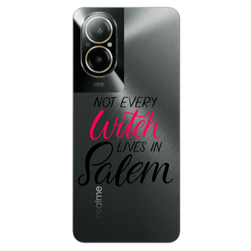 Realme C67 Not every witch lives in salem Transparent Silicone TPU Θήκη