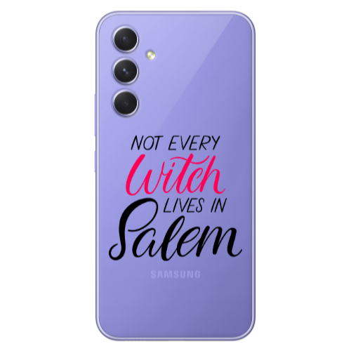 Samsung A56 Not every witch lives in salem Transparent Silicone TPU Θήκη