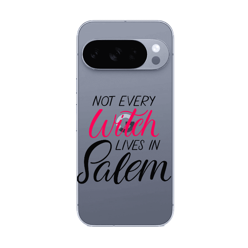 Google Pixel 10 Pro XL Not every witch lives in salem Transparent Silicone TPU Θήκη