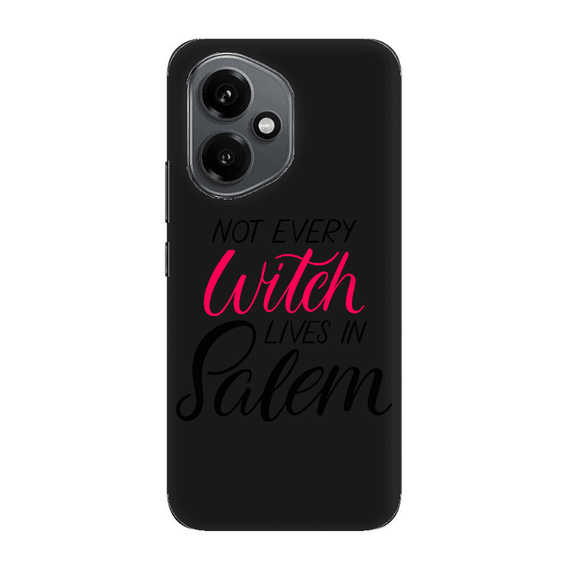 Honor Magic 400 Not every witch lives in salem Black Colored Silicone TPU Θήκη