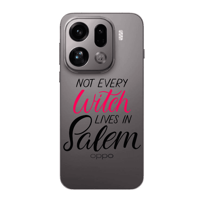 Oppo Find X9 Pro Not every witch lives in salem Transparent Silicone TPU Θήκη